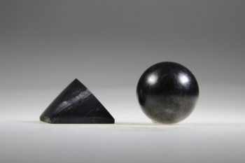 Shungit bol + piramide - Afbeelding 4