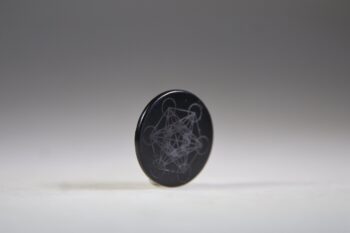 Shungit sticker ' Metratron' - Afbeelding 3