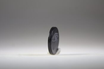 Shungit sticker ' oog van Horus' - Afbeelding 3