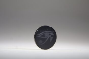 Shungit sticker ' oog van Horus'