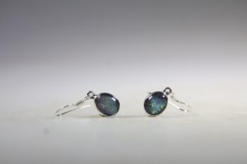 Triplet Boulderopaal oorhangers - Afbeelding 2