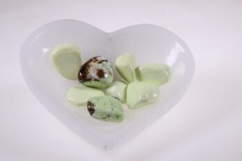 Gaspeït/Citroenchrysopraas 100 gram