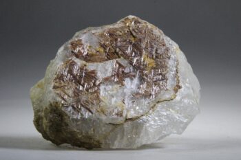Sageniet de Saussure uit Serra de Minas, Brazilië