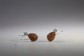 Zonnesteen Oorhangers - Afbeelding 2